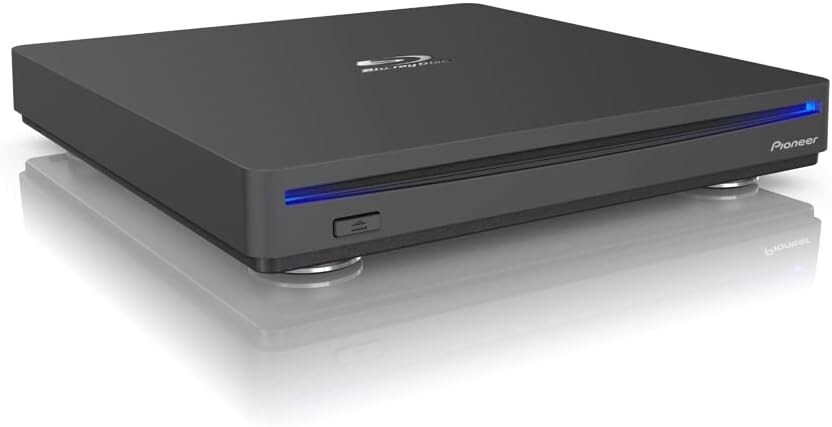 Pioneer BDR-XS08MB-S slot-in portable Blu-ray Drive New | eBay