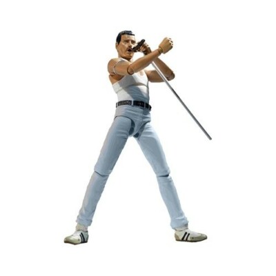 SHフィギュアーツ　フレディ・マーキュリー　ライブエイド版 Queen Freddie Mercury Live Aid Version SH Figuarts Action Figure
