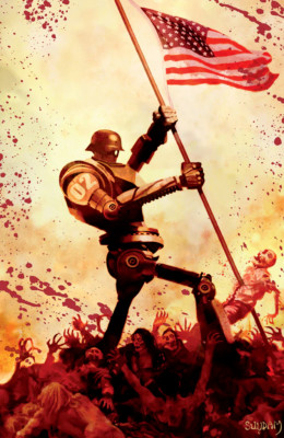 Zombies vs Robots Classic #1 Arthur Suydam Virgin Variant w/ COA