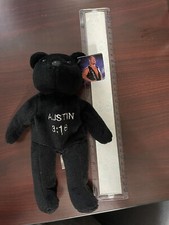 WWF Vintage Attitude Bear 1999 Stone Cold Steve Austin beanie baby 100 whoopass