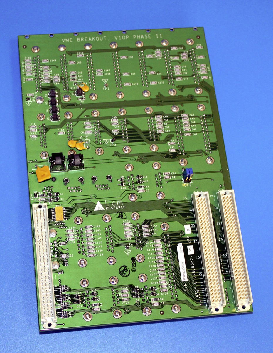 LAM RESEARCH 810-800082-005 VME BREAKOUT PHASE II ASSY 710 LAM RESEARCH 810-800082-005 VME BREAKOUT PHASE II ASSY 710