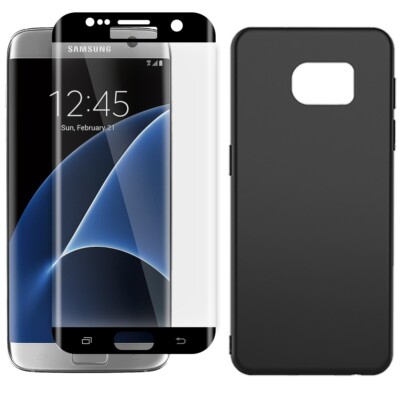 High Definition Screen Protector Back Case fits Samsung Galaxy S7 edge SM-G935T