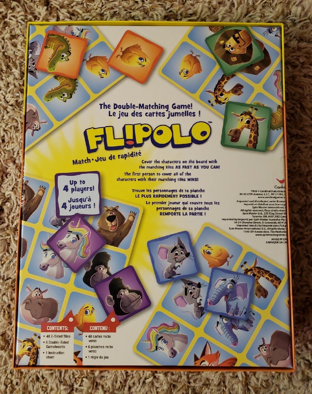 Flipolo Memory Card Board Game Family Fun Game Night BRAND NEW