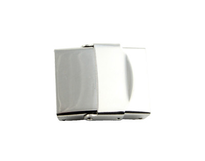 Edelstahl Verschluss poliert ID 18 x 3,5 mm schmuckverschluss Festivalband