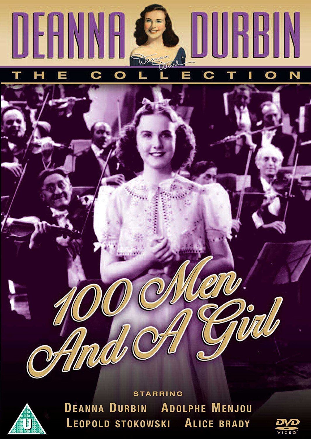 DEANNA DURBIN THE COLLECTION DVD - 100 MEN AND A GIRL