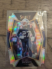 2021 Select Football Silver Die Cut Premier Level JC Jackson No. 124