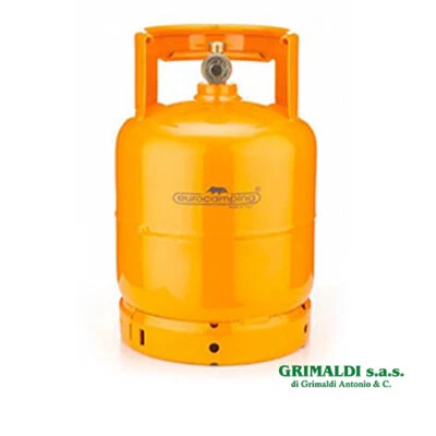 BOMBOLA GAS RICARICABILE EUROCAMPING Kg 3 CAMPEGGIO FORNELLO BARBECUE