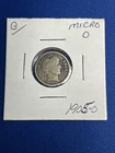 1905 Micro O Barber Silver Dime 10c US Coin - GOOD Condition