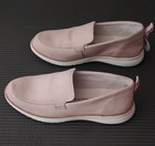 NWOB Ladies Hush Puppies Advance Body Shoe Comfort Slip-on Beige Pink Nubuck 8.5 — photo 4