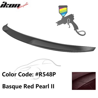 For 18-22 Honda Accord Gloss Black Painted Rear Trunk Lid Spoiler Wing Jdm Style