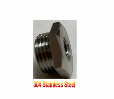 Metric Hydraulic Fitting Male M16 M16X1.5 to Female M8 M8X1.25 Stainless Steel