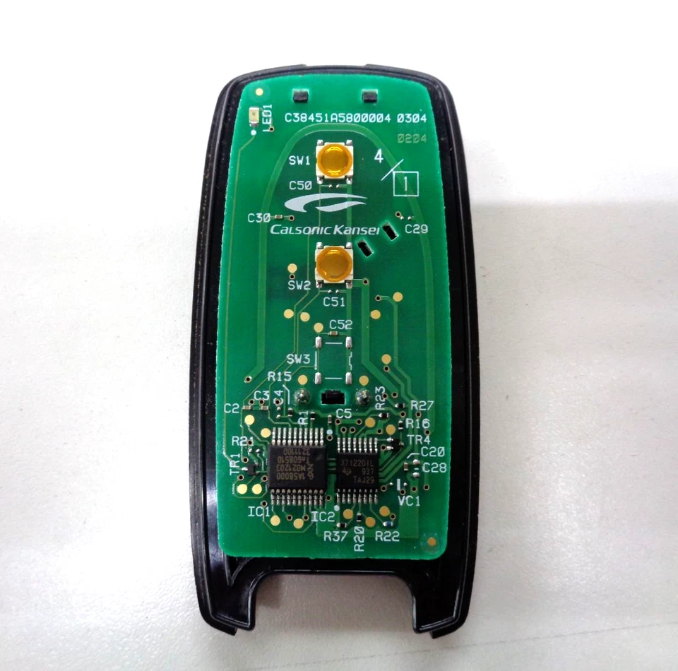 Genuine Suzuki Swift 2 Button Smart Key C38451A5800004 Foto 3 de 4