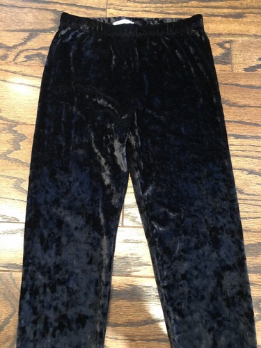 Epic Threads Big Girls Black Velvet Leggings, Soft, Elastic Waist, Large, NWT - Picture 2 of 15