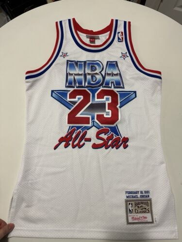 Authentic Mitchell & Ness Michael Jordan 1991 All Star Game Chicago Bulls 36 S