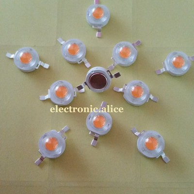 3W 3watt full spectrum 380nm~840nm led grow chip ,45mil bridgelux PCB base