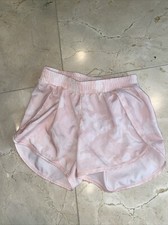 Girls Shorts, Pink Camo, 8, Excellent Condition