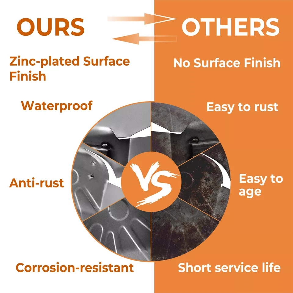 For 1978-88 El Camino, Malibu, Regal, Cutlass, Monte Carlo Rear Floor Pans Pair - Image 2 of 4