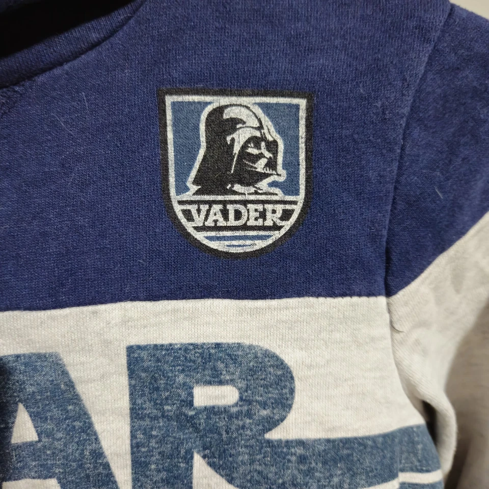 Sudadera con capucha Darth Vader Star Wars Distressed para niños - talla 8, ligeramente usada Foto 3 de 4
