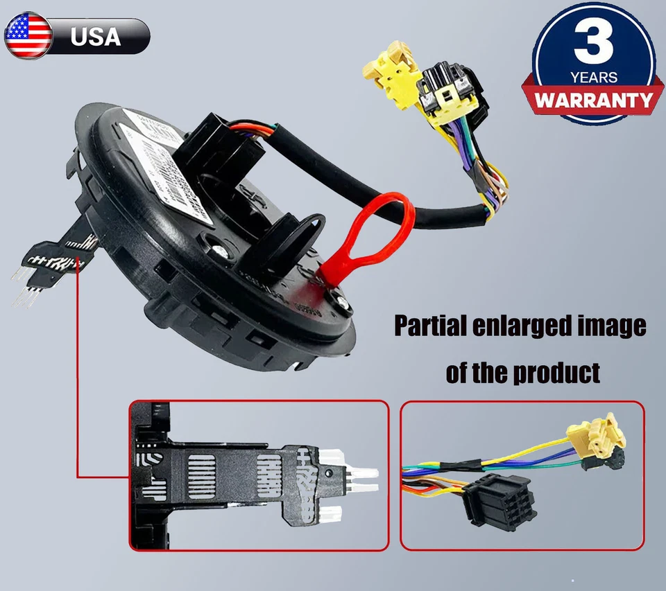 MOLA DE RELÓGIO PARA CARREGADOR DODGE CHALLENGE CHRYSLER 300 2008-2010 68034898 EUA - Imagem 2 de 4