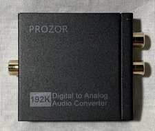 PROZOR 192Khz Digital to Analog Audio Converter DAC Digital SPDIF Optical
