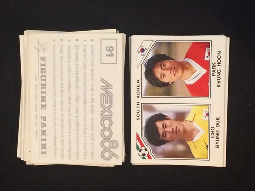 PANINI WC 86 (MEXICO 86) NEW STICKERS - NUM. 1 - 200 CHOOSE FROM THE LIST - Foto 97 di 217