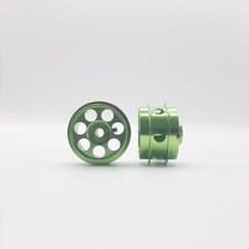 STAFFS305 Radical Aluminum Air Wheels Light Green 16.9 x 10mm x2 