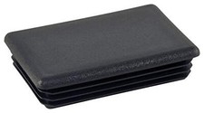 Caplugs Plastic Plug for Rectangular Tubing. RER-2X3-10-14, PE-LD, Hole Width 2"