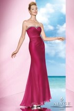 Alyce Paris Prom Dress Formal Evening Gown Style 35623 Claret Size 0