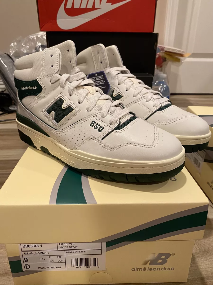New Balance Aime Leon Dore 650R Green Size 9
