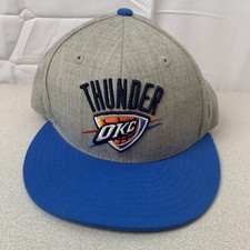 Oklahoma City Thunder OKC NBA Basketball Hat Cap adidas Fitted 7 3/8