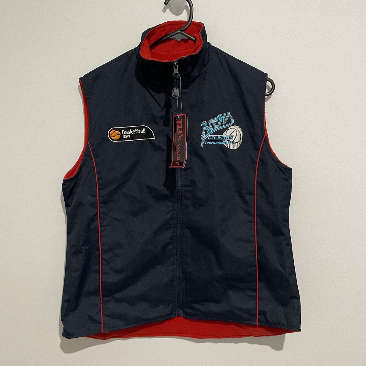 Basketball NSW Country Tournament '10 JB'S Wear Fleece Lined Vest