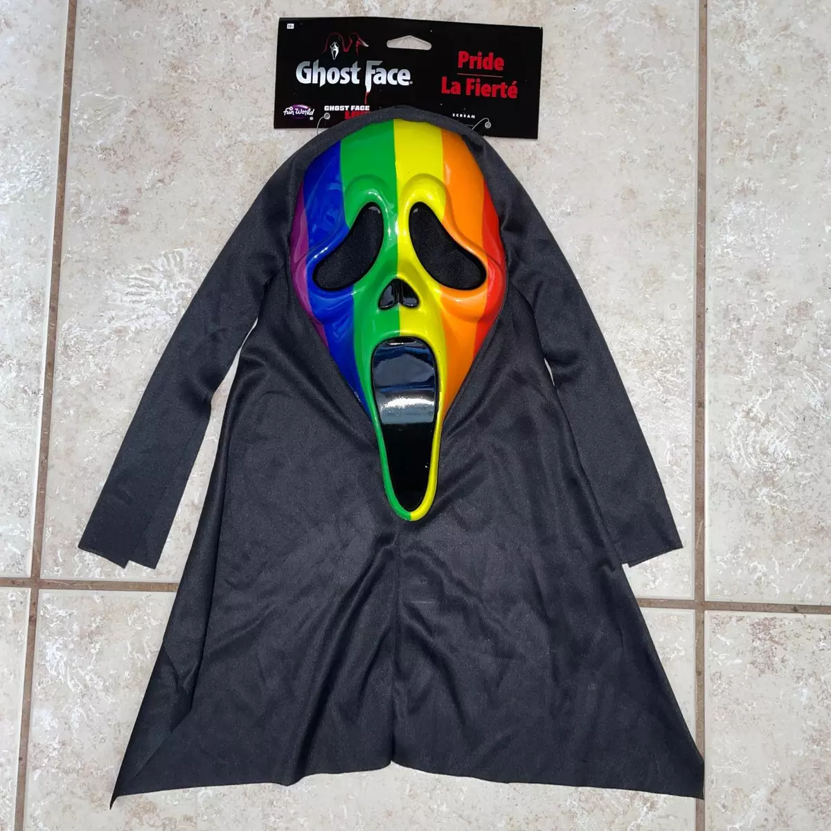 SCREAM | Adult's Scary Movie Ghost Face Mask Pride