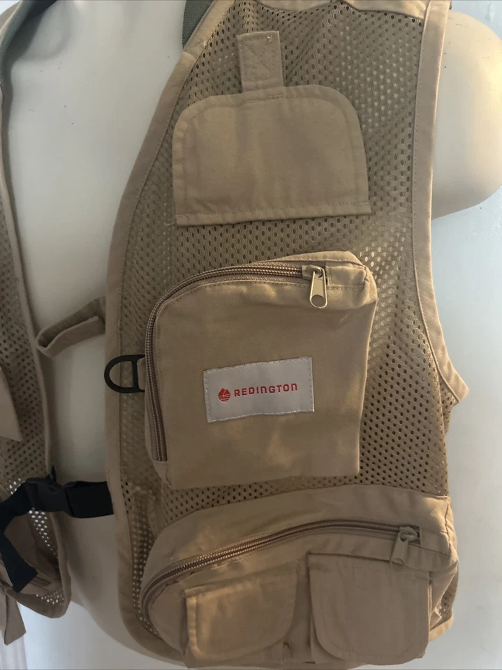 Redington Clark Fork Mesh Fishing Vest Men S/M (chest): 37-41” New With Tags - Image 2 of 4