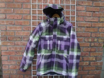RipZone Micro Lite 10000mm Ski Snowboard Mult Color Hooded Jacket  Womens S