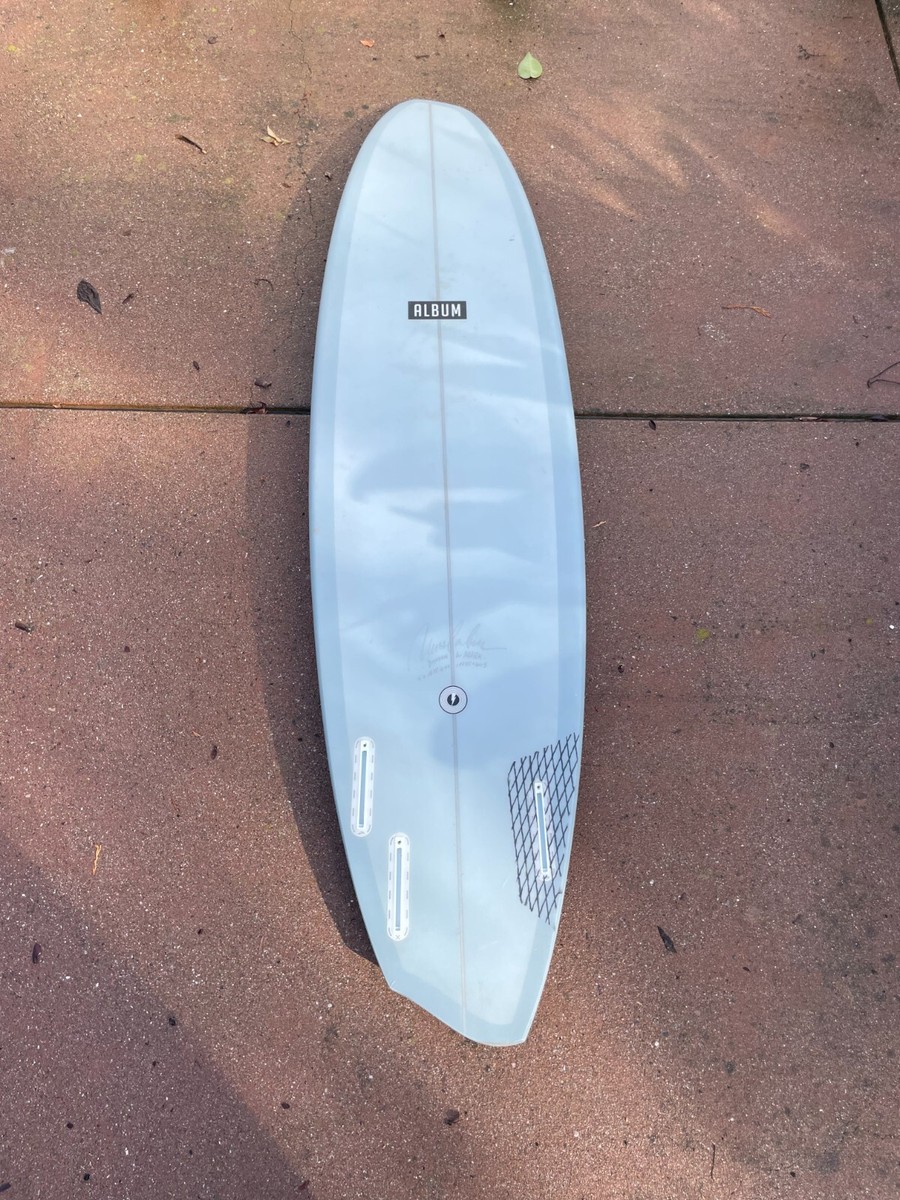 6'4 Custom Album Asymmetircal Surfboard (Goofy) | eBay