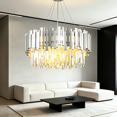 Luxury Crystal Chandelier Hanging Light Kitchen Bedroom Hallway Commercial