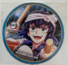 Demon Slayer Inosuke Awa Odori Coaster Ufotable Cafe