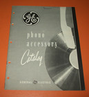 GE Phono Accessory Catalog Book General Electric Form R78-037 — photo 1