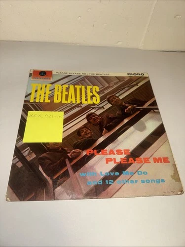 The Beatles Please Please Me LP 1963 Parlophone Vinyl XEX 421 1N XEX 422 1N VG+
