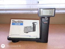 Starblitz 18GM electronic slave flash/camera bracket combo