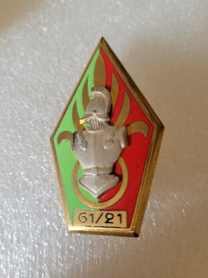 61 - 21 Cie de Genie Legion, Zahlen in Patrone, hellgrün.