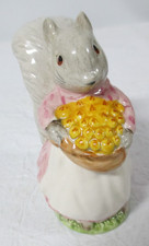 1961 Beatrix Potter's Goody Tiptoes Squirrel Beswick England Figurine