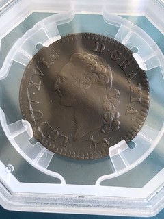FRANCE Louis XVI Sol a L’ECU 1782 R Orleans⭐️ Geni:XF45⭐️