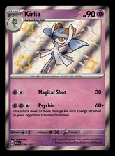 KIRLIA 154/091 SHINY RARE PALDEAN FATES POKEMON HOLO NM on eBay