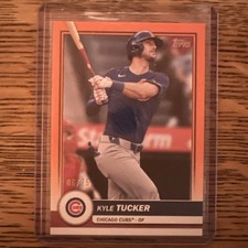 2026 Topps Flagship Kyle Tucker Orange /25 #43 Cubs