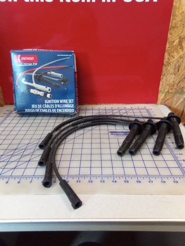 DENSO 671-4304, 4 Pc Ignition Wire Set, New Old Stock, Free Shipping - Picture 2 of 6