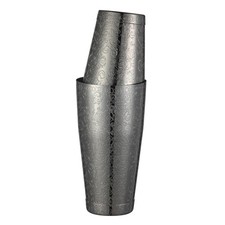 Stainless Steel Boston Shaker with Etched Pattern Weighted Shaking Tin Set (S...