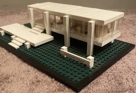 Lego 21009 Architecture Farnsworth House Frank Lloyd Wright Complete Set no Box