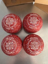 Henselite Tiger TX Mega Grip Size 3 Heavy Lawn Bowls