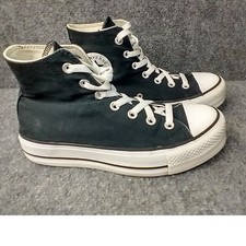 Converse Chuck Taylor All Star Lift Platform Black White 560845F Womens 7.5
